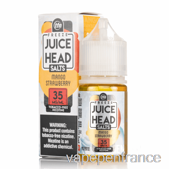 Congeler Mangue Fraise - Sels De Tête De Jus - 30 Ml 35 Mg Stylo Vape